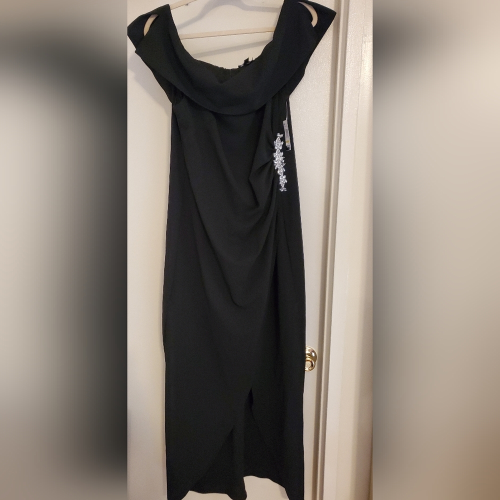 MSK Full Length wrap dress